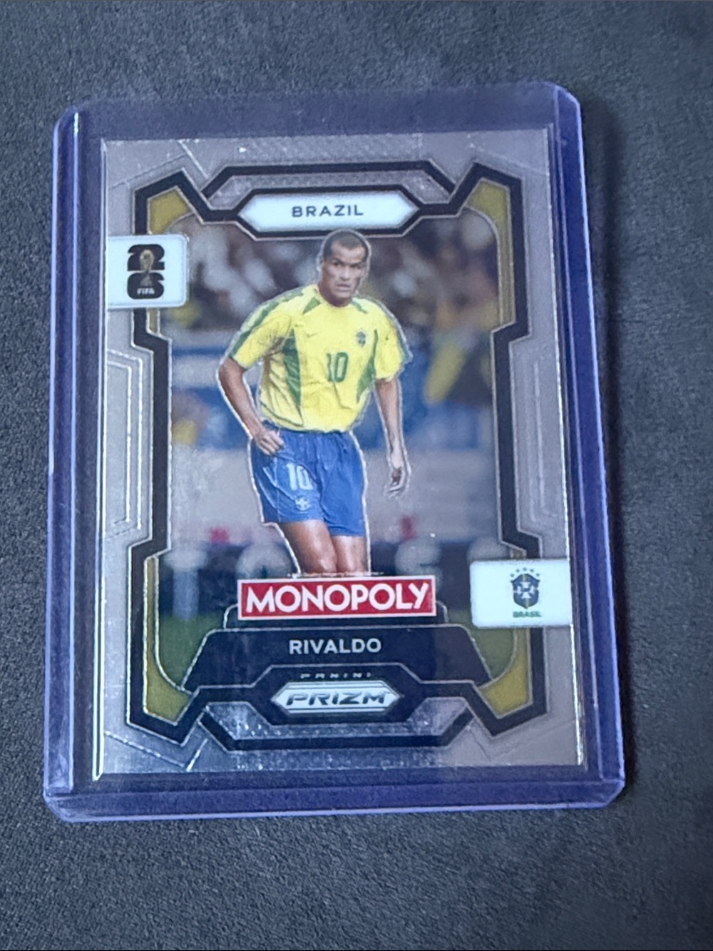 Panini Soccer Trading Card - Yellow, Blue, Silver